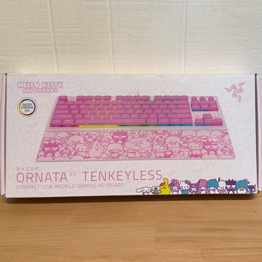 Razer Ornata V3 Tenkeyless | Hello Kitty | BRAND NEW, NEVER OPENED - Picture 3 of 9